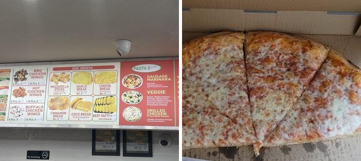 99 Cent Premium Pizza Menu